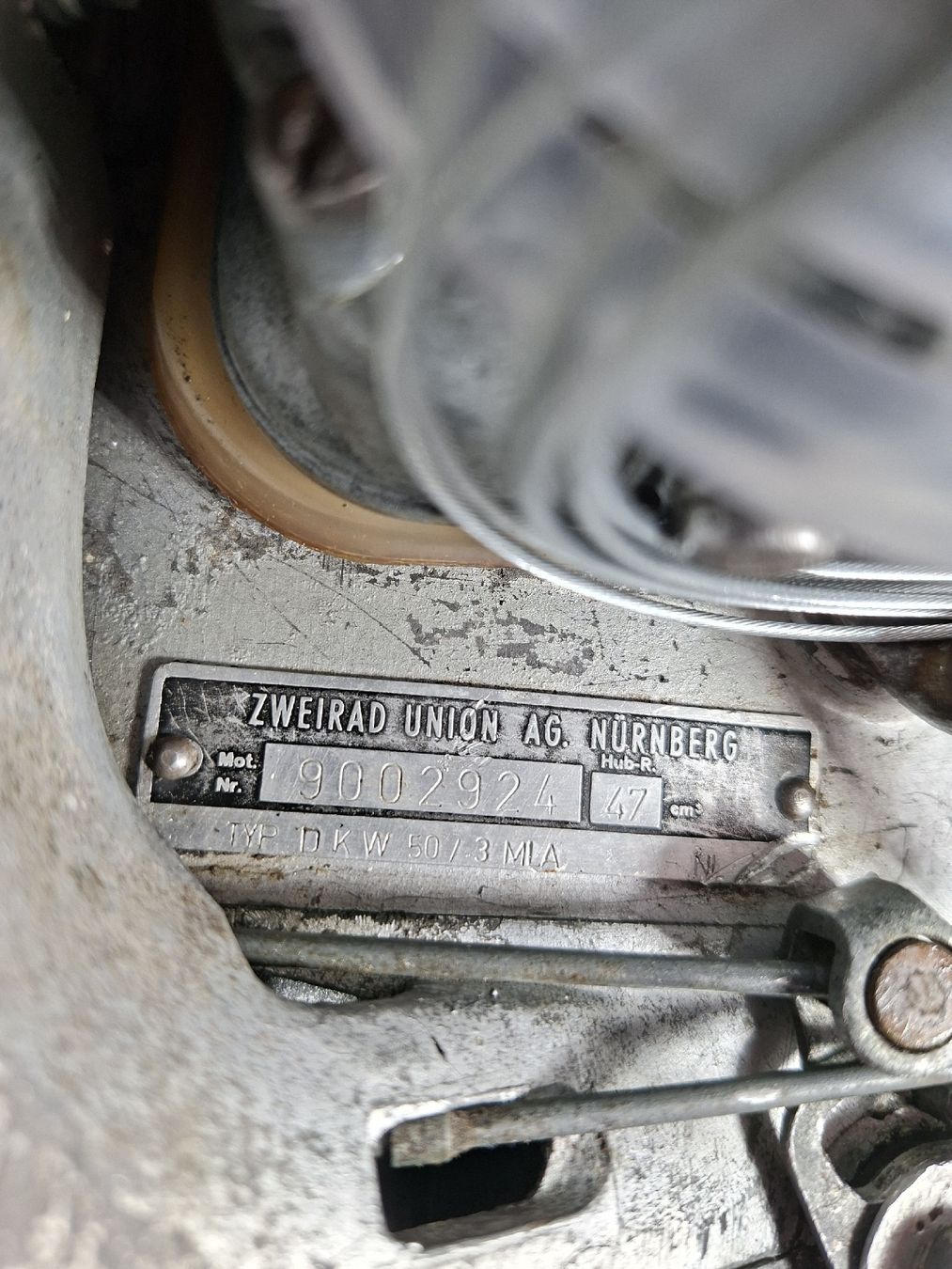 Moteurs: Sachs/DKW 50/3 Motor mit Schaltgriff – D'occasion à Mosnang par 20Noah02 4