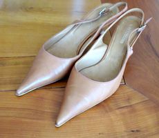 Pumps, Gr. 37.5, made in Italy, tolles Leder