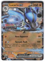 STAMPED Lucario EX / Prismatic Evolution / PRE 051