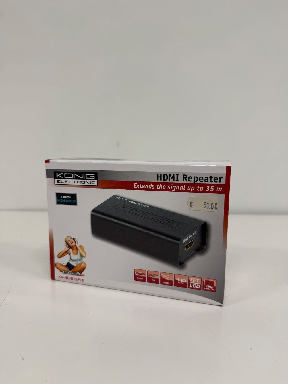 WiFi: HDMI Repeater – Nuovo e nell'imballaggio originale da Sissach venduto da Maurer_RTV