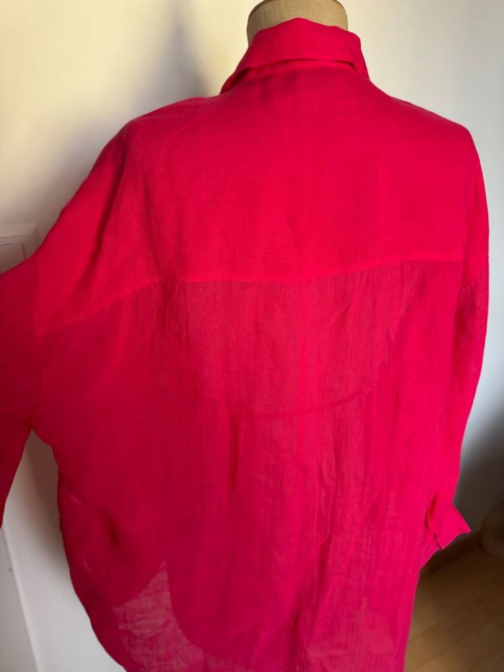 Massimo Dutti Blusen: Massimo Dutti Sommerbluse aus Leinen, Gr. L – Gebraucht aus Stäfa von Ildi 2