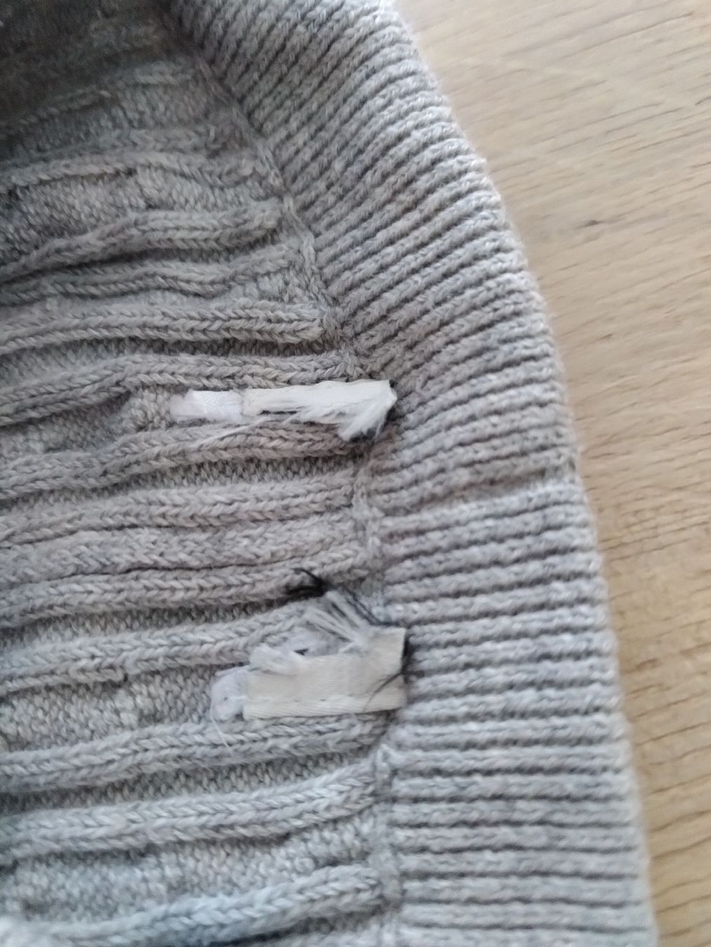 Pantaloni: Graue Hose aus Baumwollstick - Grösse 74 – Usato da Penthaz venduto da ann_l7zt 5