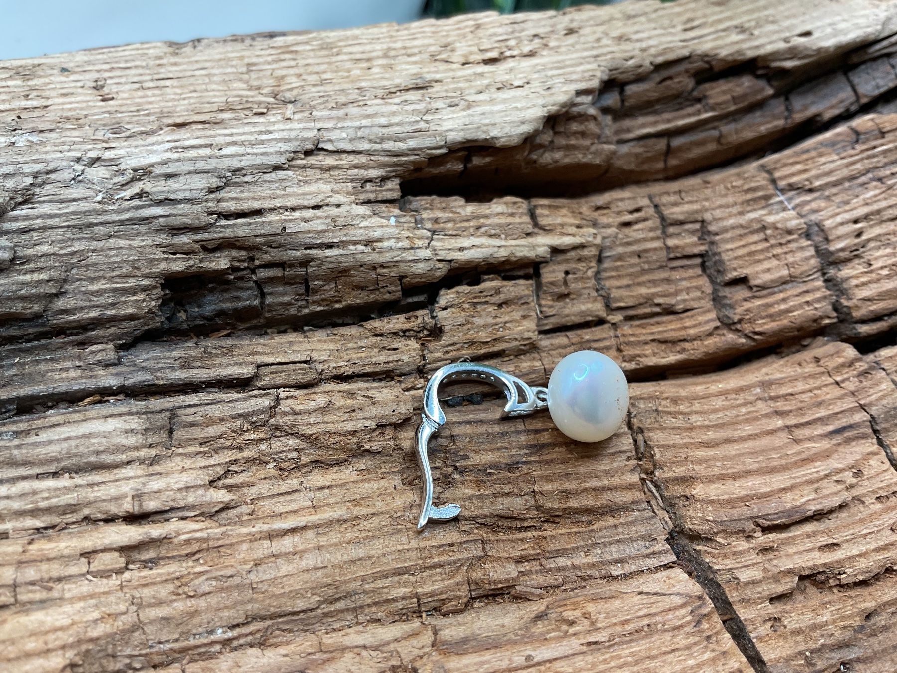 Anhänger: Anhänger aus Sterlingsilber mit Perle – Neu (gemäss Beschreibung) aus luzern von Alpendorf1 2