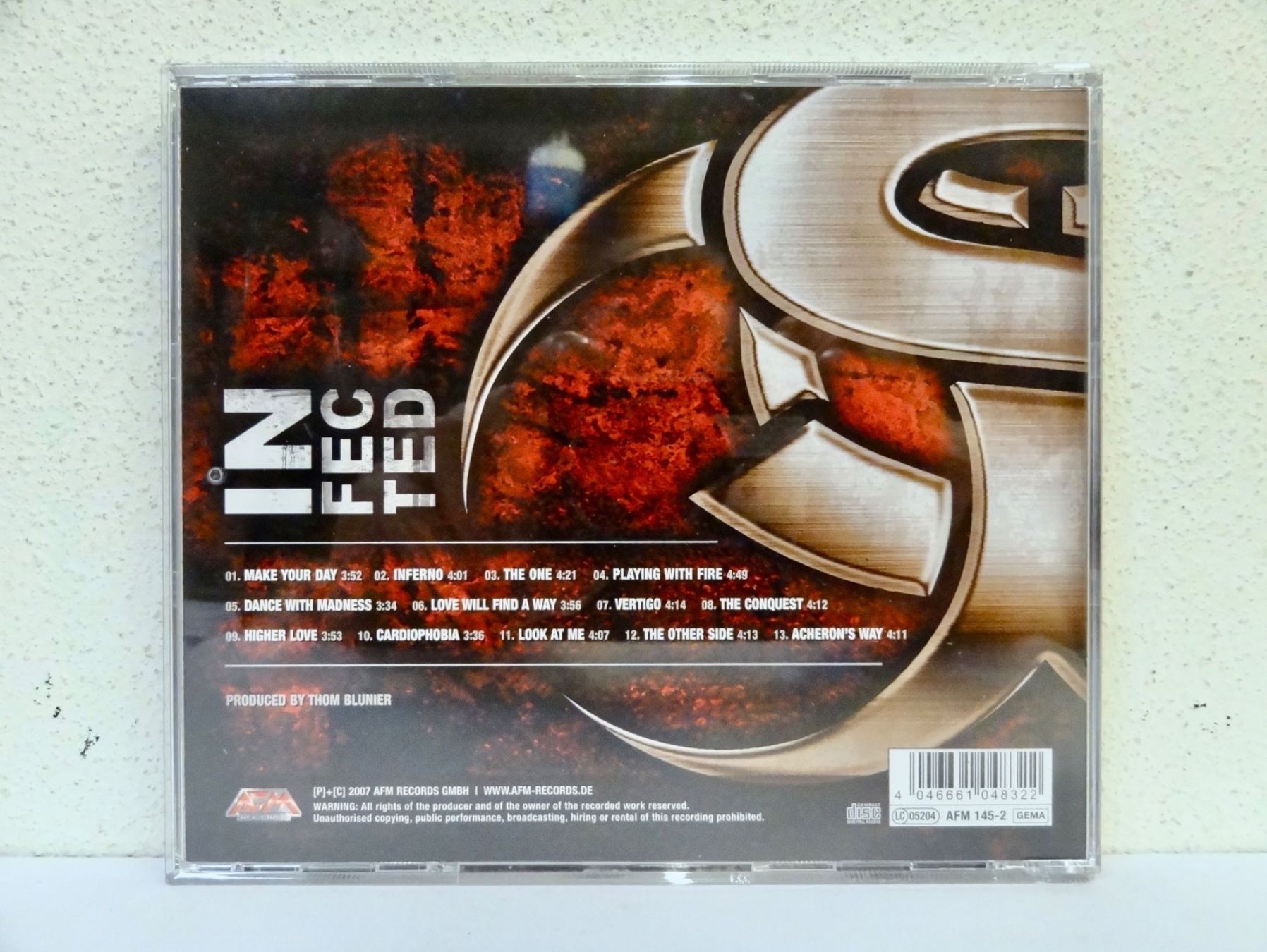CDs: CD SHAKRA - INFECTED – Neu (gemäss Beschreibung) aus Kerzers von djstarsky73 1