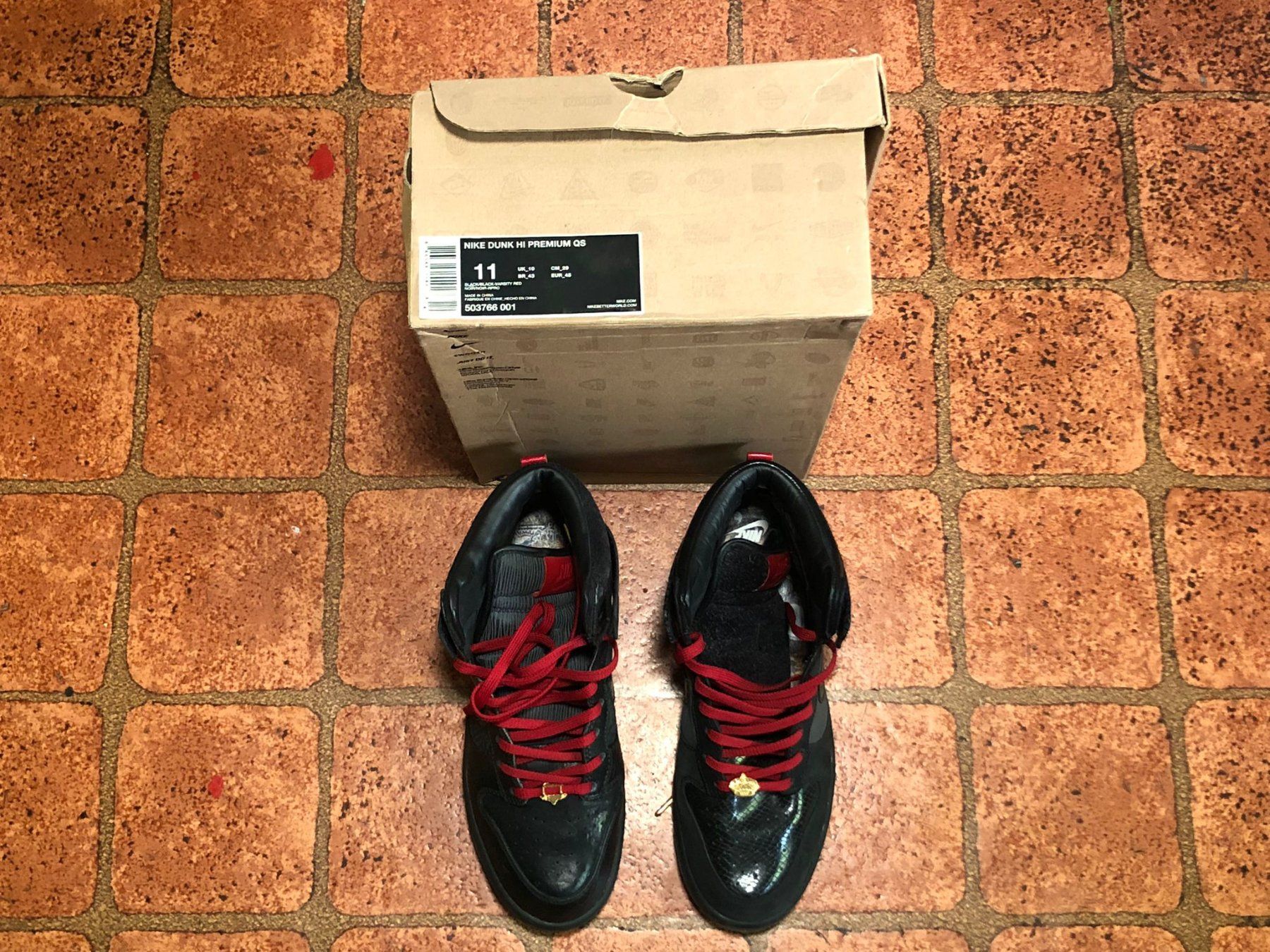 Nike Scarpe da uomo: 2011 Nike dunk high mighty Crown Gr.45/ 11 us Quickstrike – Usato da Zürich venduto da le_souk 7