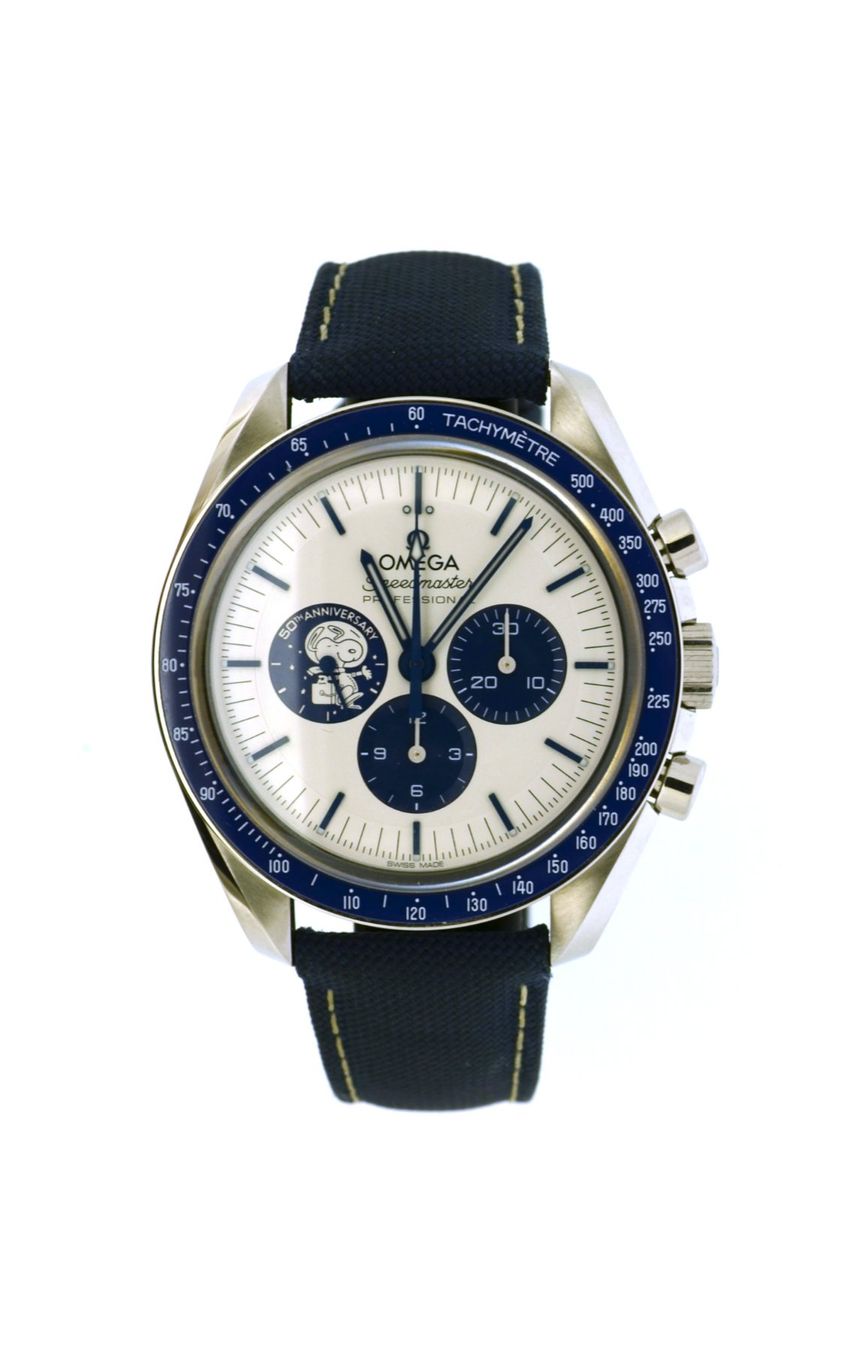 Omega Orologi: Omega Speedmaster Silver Snoopy Award 310.32.42.50.02.001 – Nuovo e nell'imballaggio originale da Lausanne venduto da TimeWorld