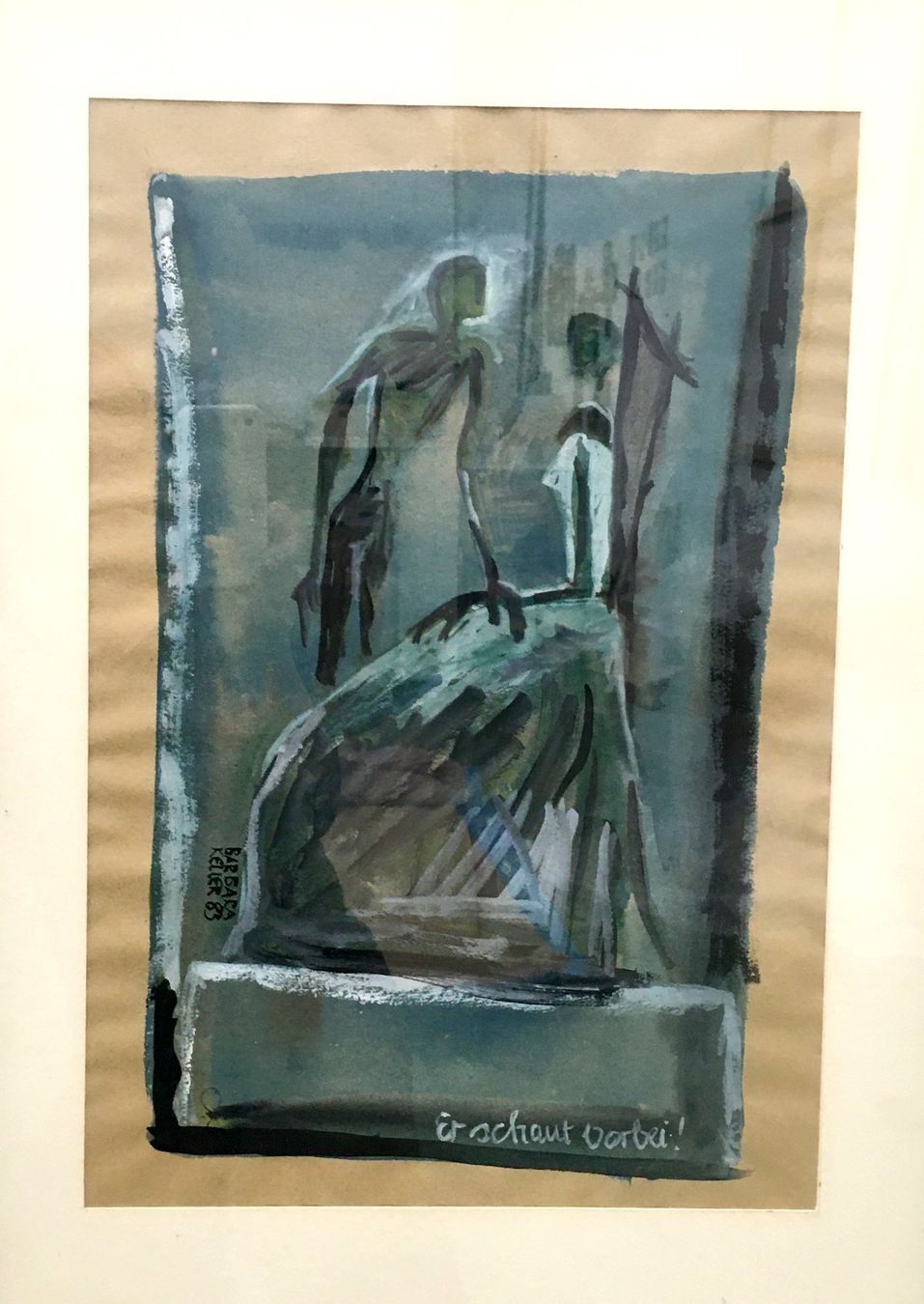 Foto & Immagini: Aquarell Zeichnung / Barbara Keller – Usato da St. Gallen venduto da winona04 2