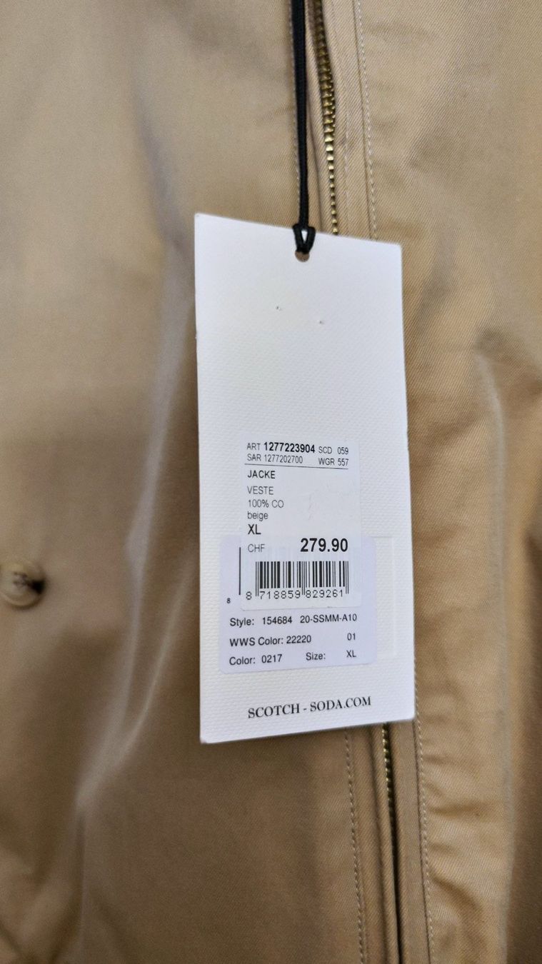 Giacche: Scotch & Soda Wende Jacke – Nuovo (secondo la descrizione) da Horgen venduto da mar_tdt5 5