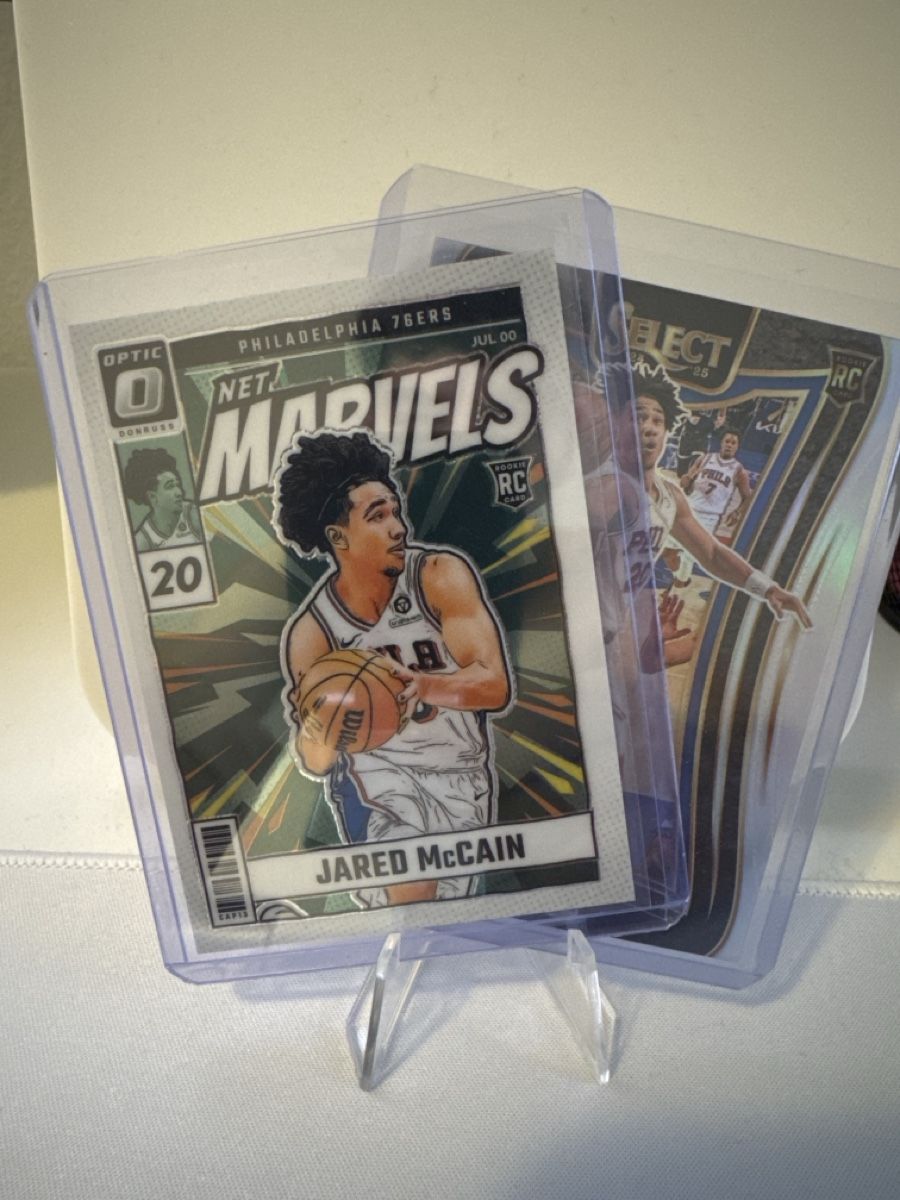 Panini Carte collezionabili: Jared McCain Panini Optic Marvels RC  – Usato da Dulliken venduto da alpi.cards