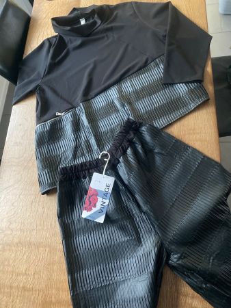 DESIGNER SET Hose & Oberteil ‚One Size‘ VINTAGE (Made Italy)