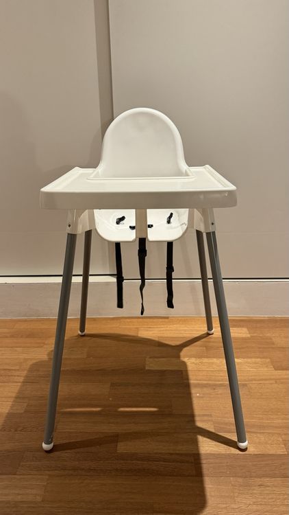 IKEA Hochstuhl weiss 1