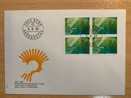 Ersttagsbrief Schweizer Meteorologische Anstalt 1980 CHF ...