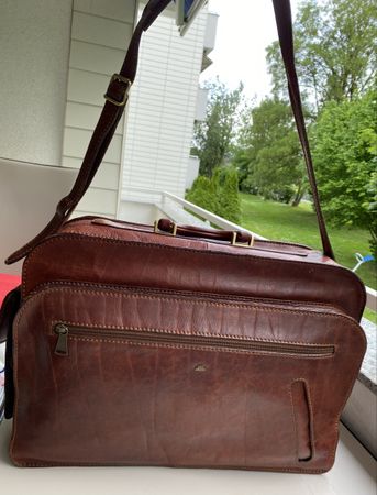 „ The Bridge „ Reisetasche - Original- Leder