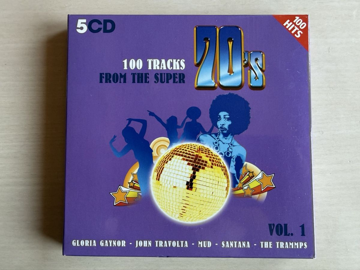 CD: 5 CD 100 Tracks Super 70s Compilation Vol. 1 – Usato da Oberried Brienz venduto da Chyara