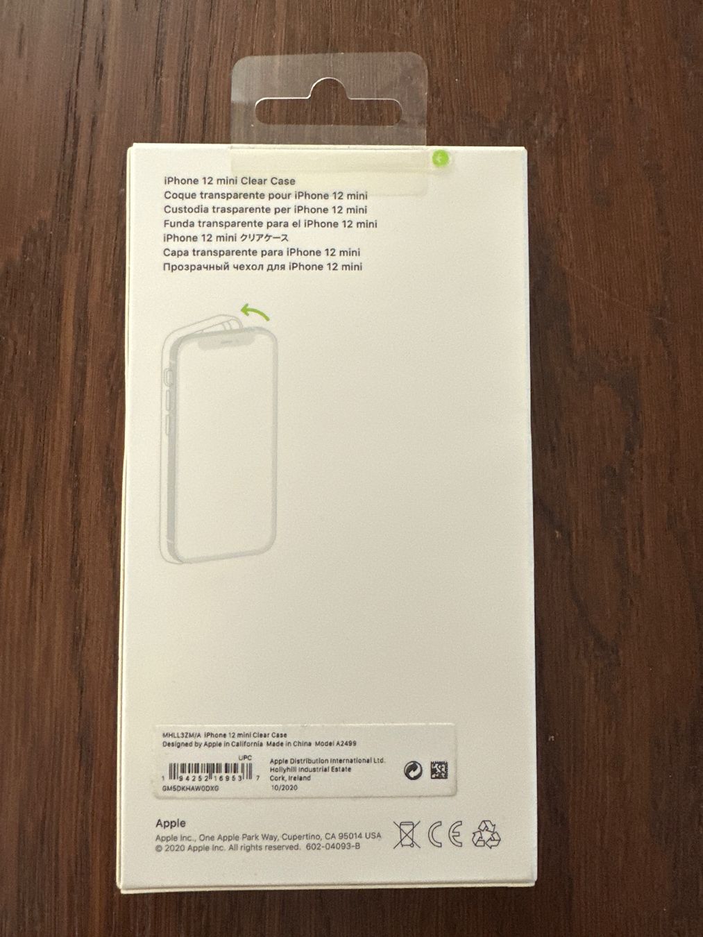 Apple Cover & Protezioni schermo: iPhone 12 Mini Clear Case mit MagSafe Neu & Originalverpack – Nuovo e nell'imballaggio originale da Meilen venduto da cla_6d9b 1