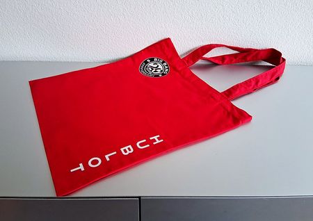 NEW > Hublot Tote Tasche Stoff Baumwolle weiss