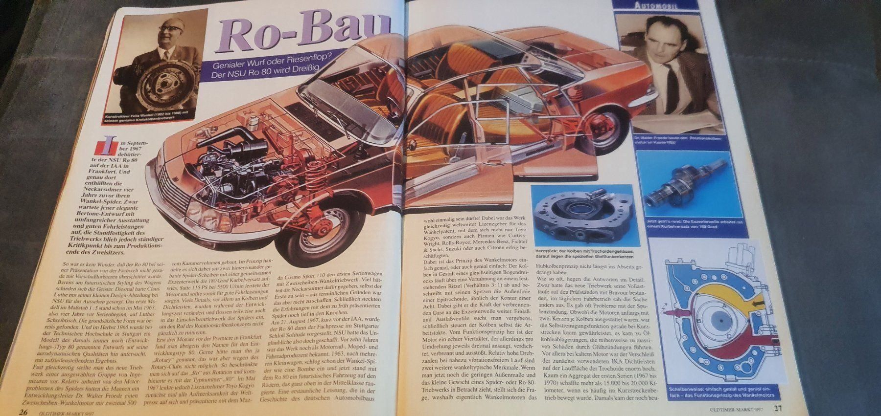 Lamborghini Accessori per altri veicoli: Oldtimer Markt 9/97 Countach RO 80 BMW 5 E12 MV Augusta xx – Usato da Flawil venduto da sr1_f6st 4