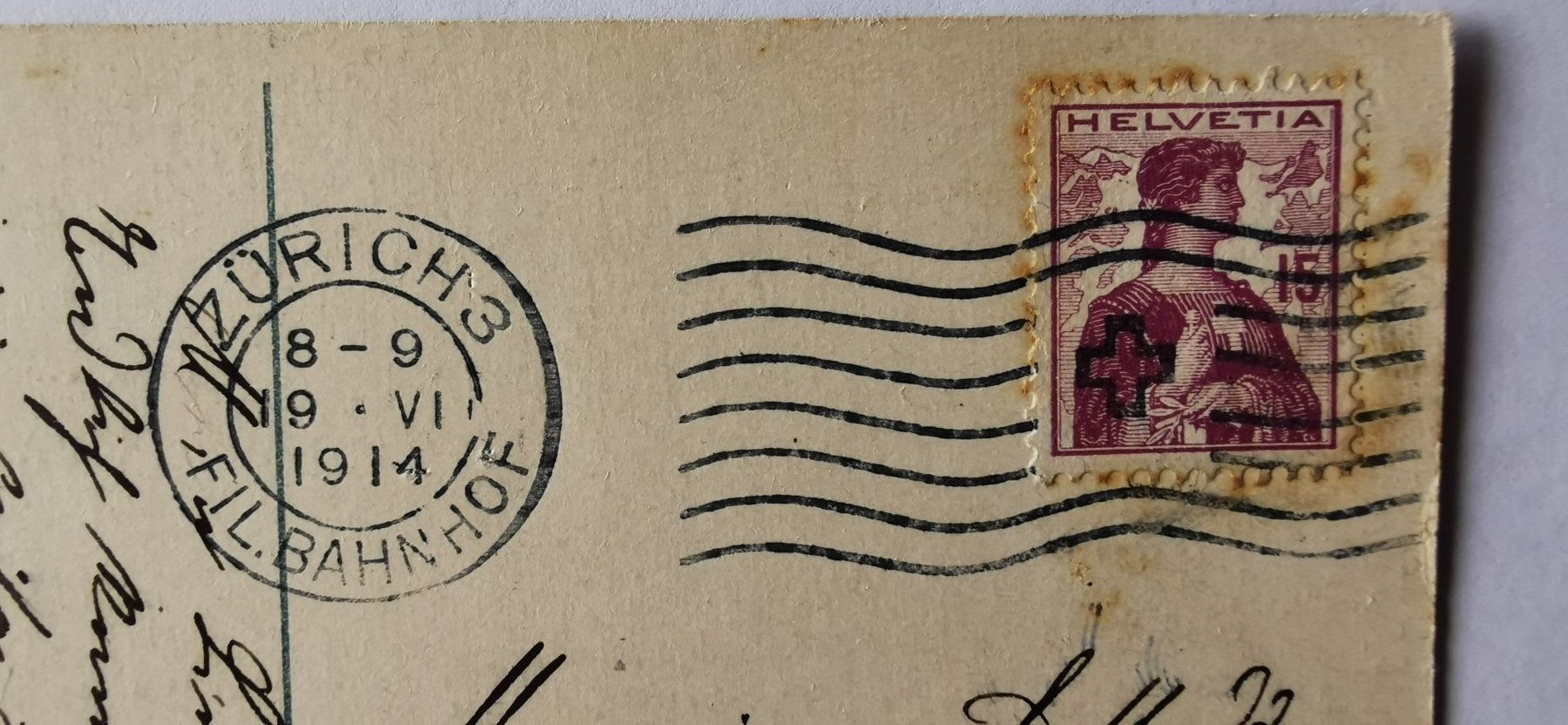 Tutti i francobolli: Ansichtskarte 1914 – Usato da Aadorf venduto da Chnorli-Furz 2