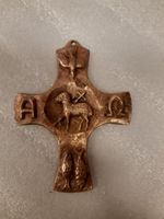 Crucifix antique medal - Kruzifix - Antike Medaille