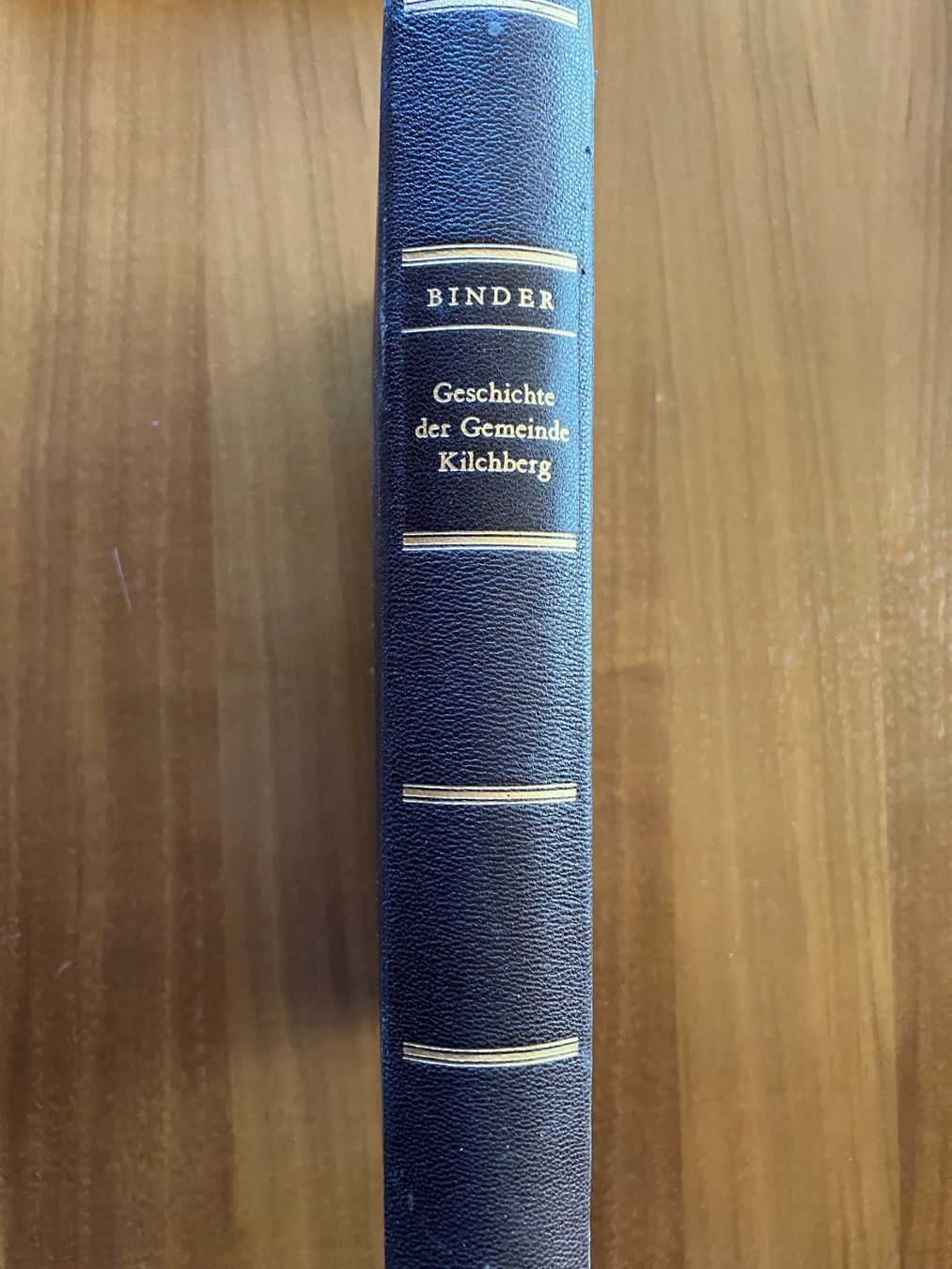 Bücher: G. Binder, Geschichte der Gemeinde Kilchberg, Halbleder – Gebraucht aus Männedorf von Amleto3 1
