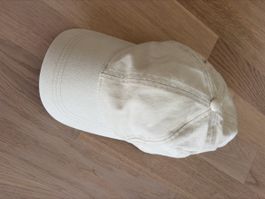 Basecap beige Baumwolle verstellbar