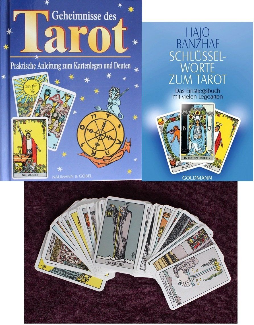 Bücher: Tarot-Karten mit Bücher – Gebraucht aus Schlatt TG von annesbuecher