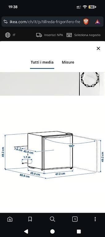 Kühlschrank: Small fridge  – Gebraucht aus Zürich von hox_9mzq 2