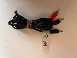 Mini-Jack (Aux) to Cinch 2 Meter