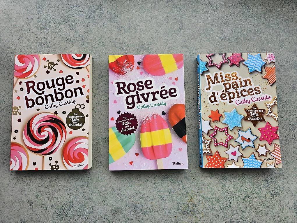 Bücher: Cathy Cassidy série de 3 tomes "les filles" – Gebraucht aus Gland von Vee_0
