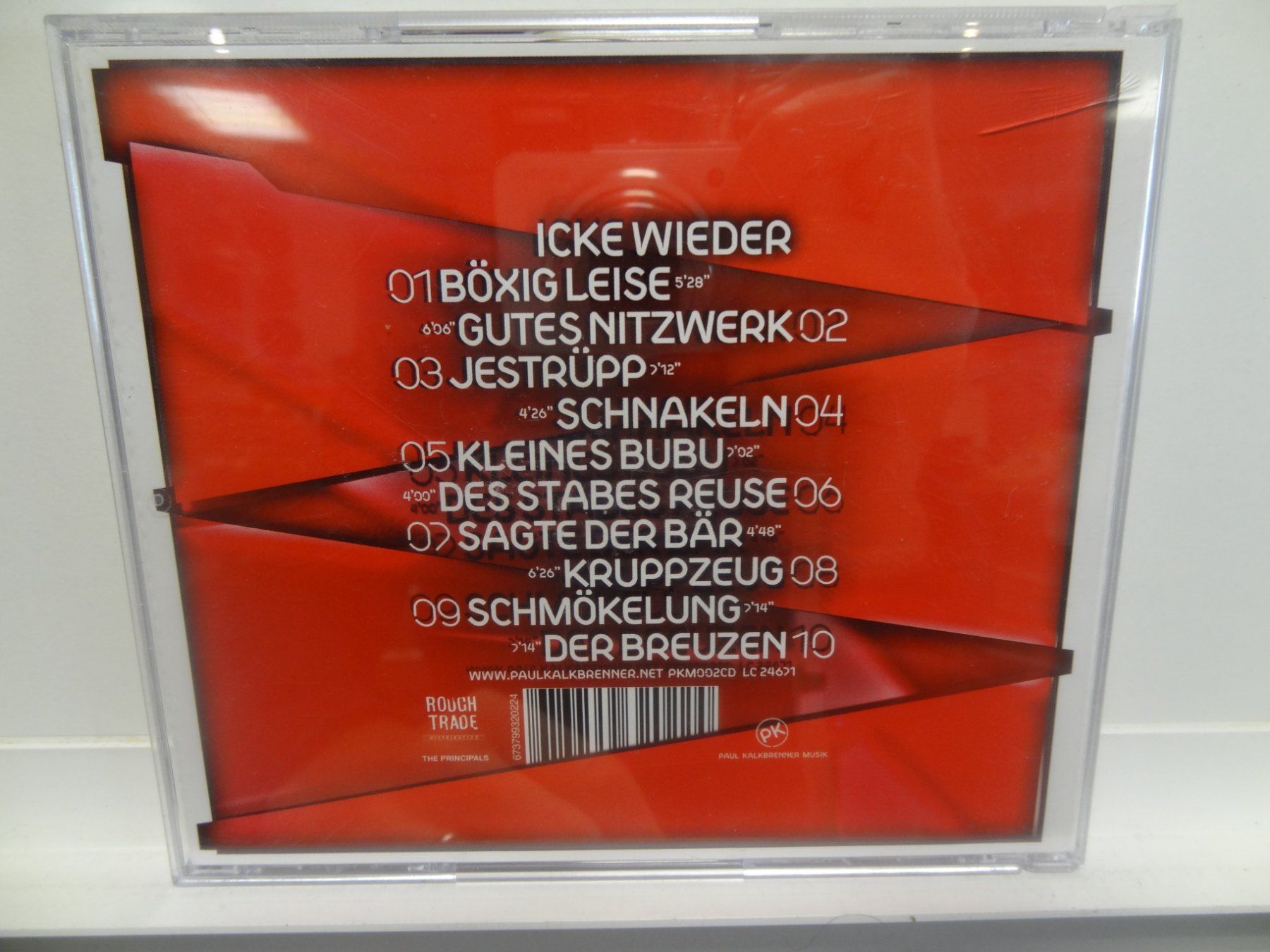 CD: Paul Kalkbrenner, Icke Wieder – Usato da luzern venduto da musicandart 1