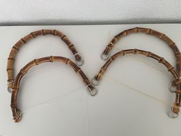 Bambusgriff  für Handtaschen