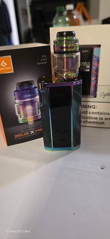 Altri Prodotti per fumatori: IJOY Captain Resin 200W + Zeus X Mesh Rainbow – Usato da Holziken venduto da Simi.zimmer 1