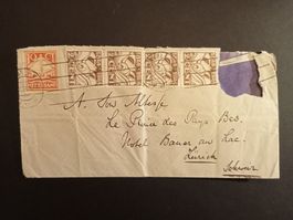 Niederlande Briefumschlag gelaufen 1924