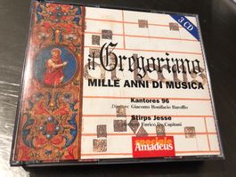 Il Gregoriano 3 CD Box 1996 DDD Speciale Amadeus - Kult !