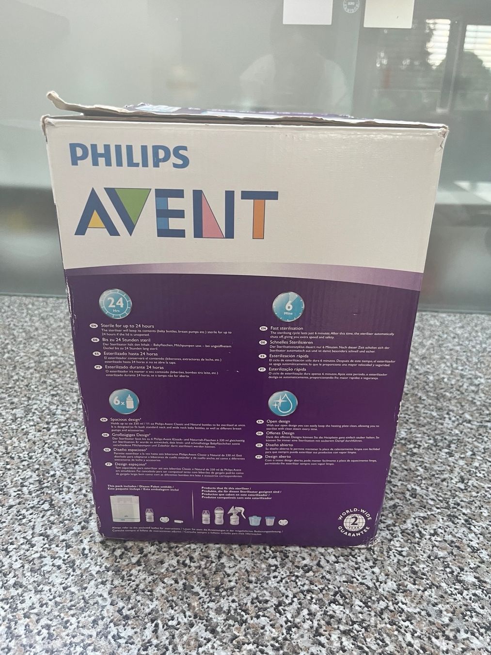 Philips Repas pour bébés: Philips Avent Sterilisator SCF285/02 – D'occasion à Uster par eri_cr55 4