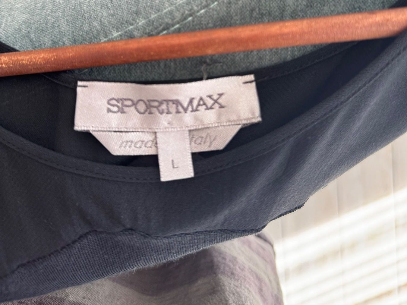 Sportmax Vestiti: Schwarzes Kleid SPORTMAX in Gr. L – Usato da Solothurn venduto da Manjascha 5