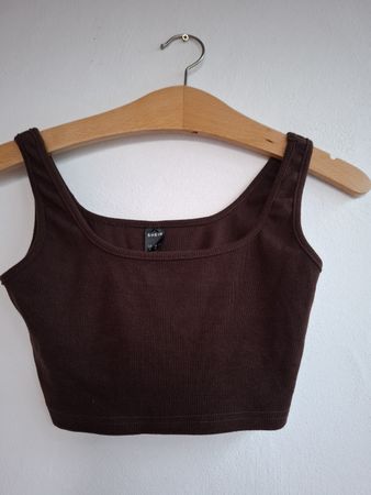 Braunes Shein Top, Grösse S - Sommer Must-have!