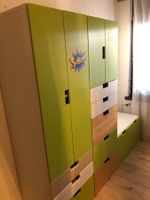 Kinderzimmer STUVA, 2x Schrank 1x Truhe