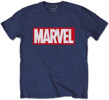 Marvel Comics Marvel Box Logo T-Shirt (L) Letztes Exemplar