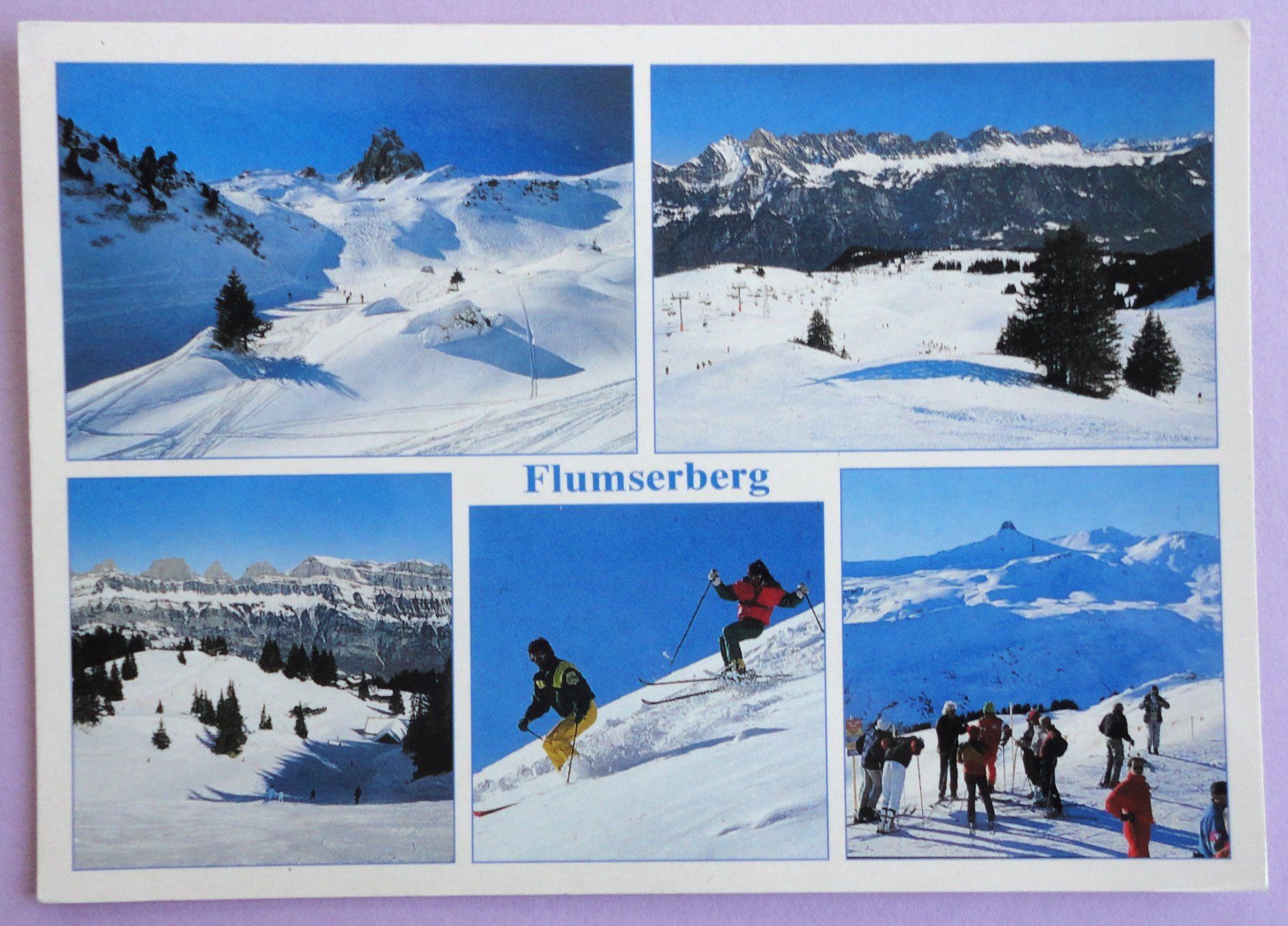 Cartoline postali: Flumserberg – Usato da Fétigny venduto da Billy2miny