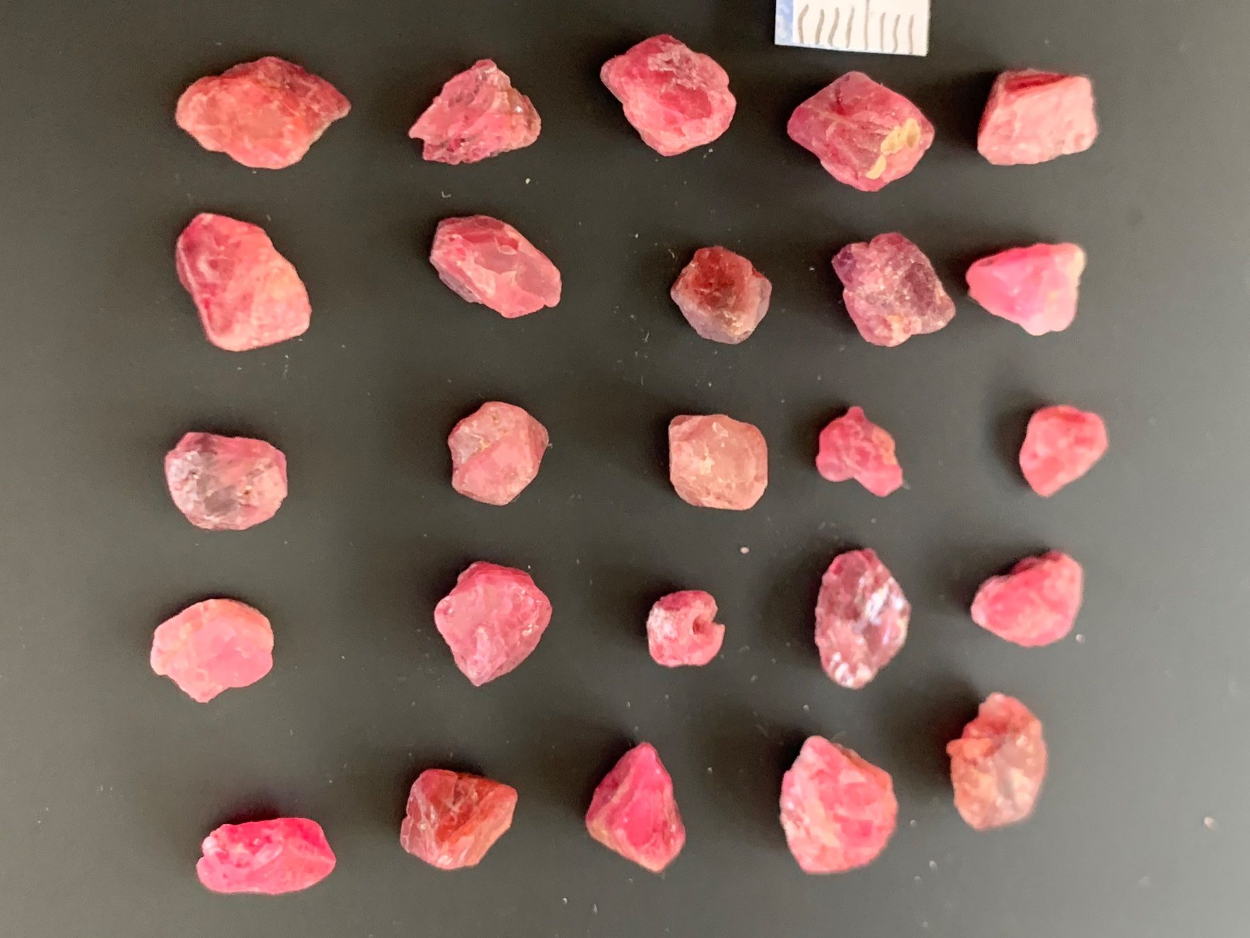 Edelsteine: 25 burmesische rohe Rubine – Gebraucht aus Aarau von chuckschweiz 2