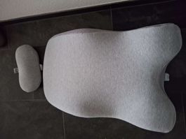 Ergonomisches Rückenkissen mit Nackenstütze