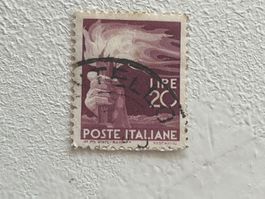Italia Briefmarke