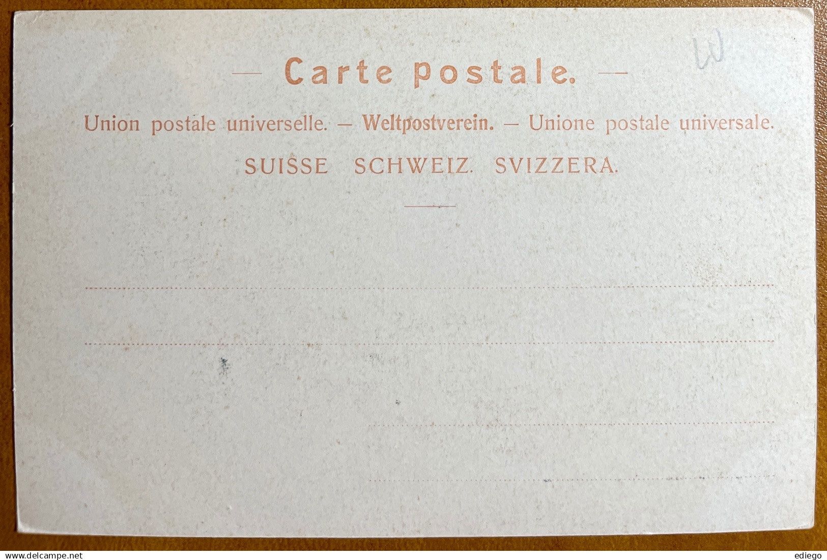 Cartoline postali: AK: WEGGIS und die Alpen – Usato da Lutry venduto da Ediego 1