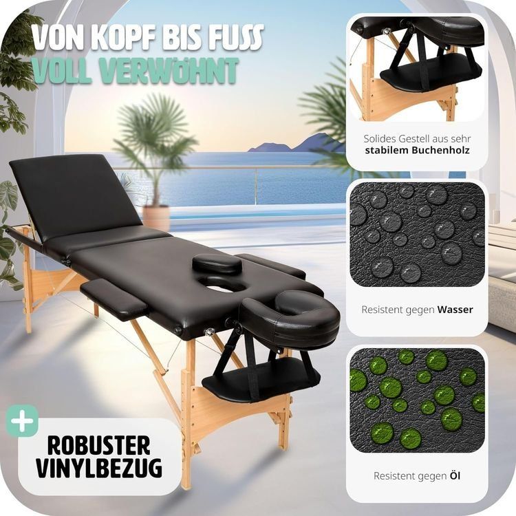 Liegen & Liegestühle: Mobile Massageliege 3 Zonen klappbar höhenverstellbar SOFIA – Neu und originalverpackt aus Lachen SZ von sw3zzy 9