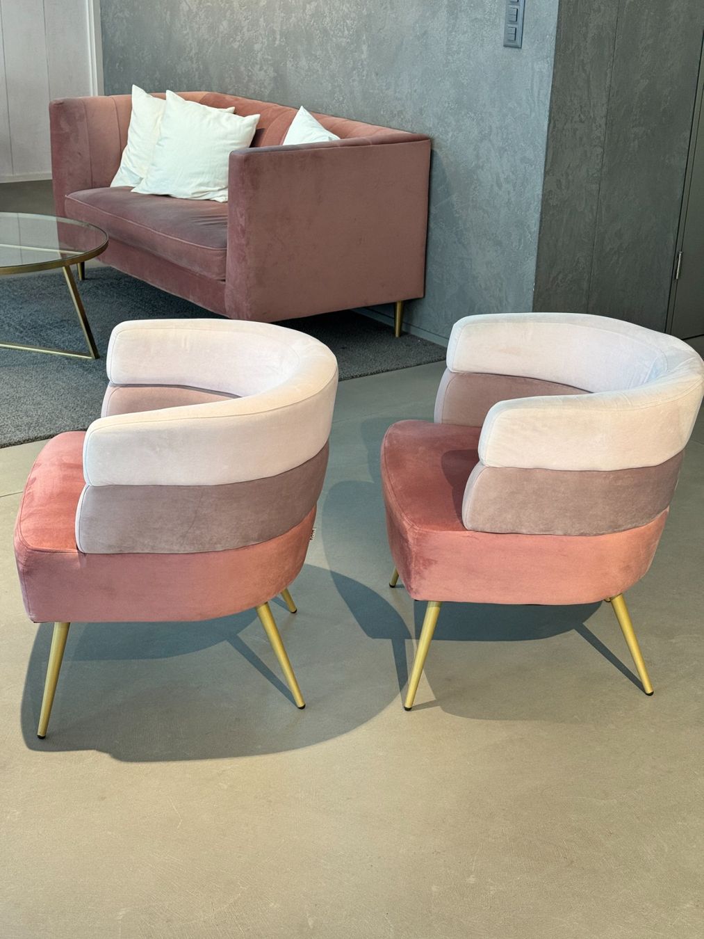 Westwing Poltrone: 2x Westwing Samt Sessel – Usato da Münchwilen AG venduto da Vinorosso2 5