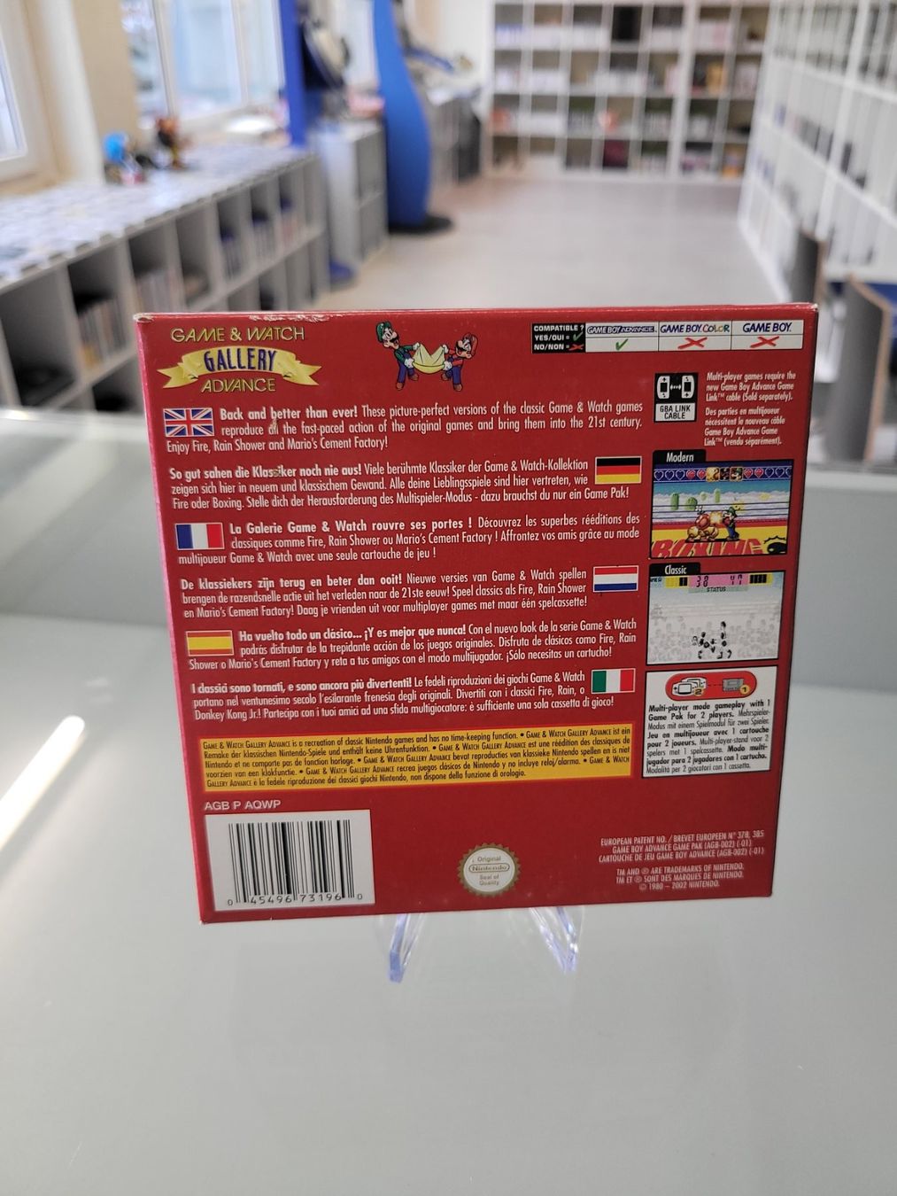 Giochi: Game & Watch Gallery Advance (GBA) – Usato da Uezwil venduto da -Retrogames- 1