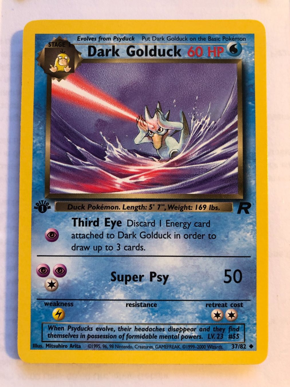 Carte collezionabili: Dark Golduck (unc.) 1st Team Rocket - MINT - ab 1.- – Usato da Giubiasco venduto da dan_pr8b