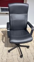 Bürostuhl schwarz, IKEA Drehstuhl Kunstleder