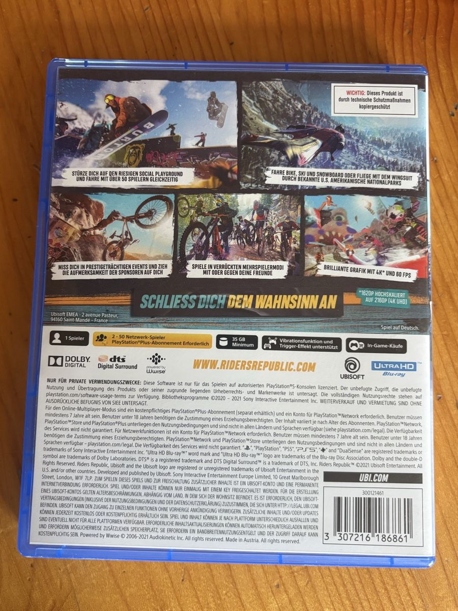 Jeux: Rider Republic PS5 Multilingue – D'occasion à La Brévine par daduszka 1